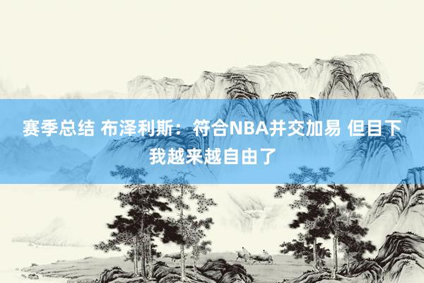 赛季总结 布泽利斯：符合NBA并交加易 但目下我越来越自由了